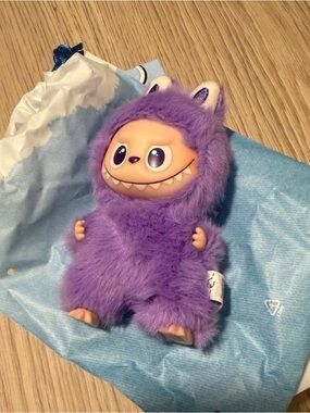 NWOT POP MART Labubu Pin for Love Plush Pendant – Opened “T”